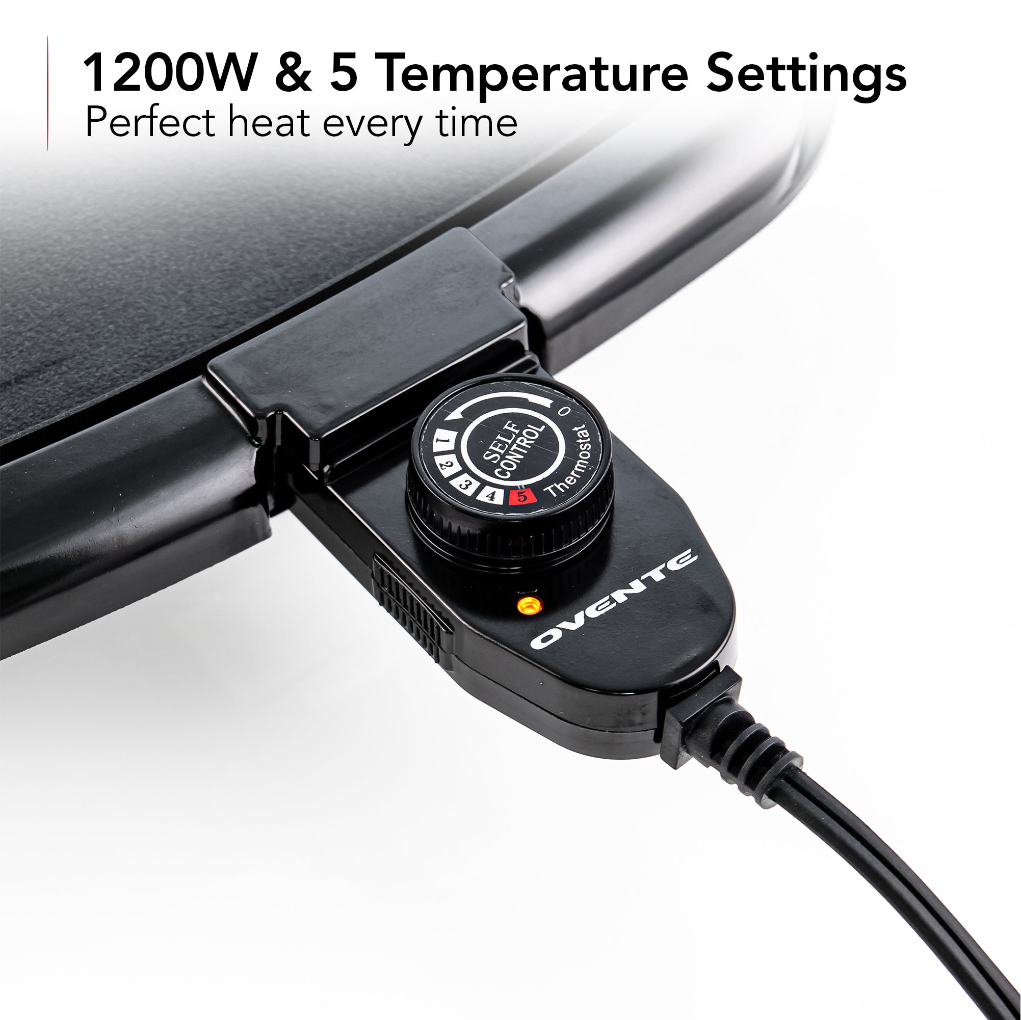 Ovente Electric Griddle GD1610B