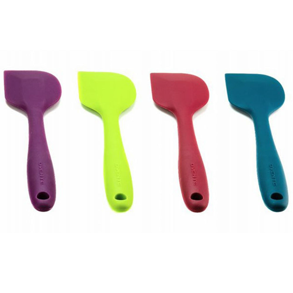 Ovente 4-Piece Stainless Steel Core Silicone Spatula SP1004BLGPR