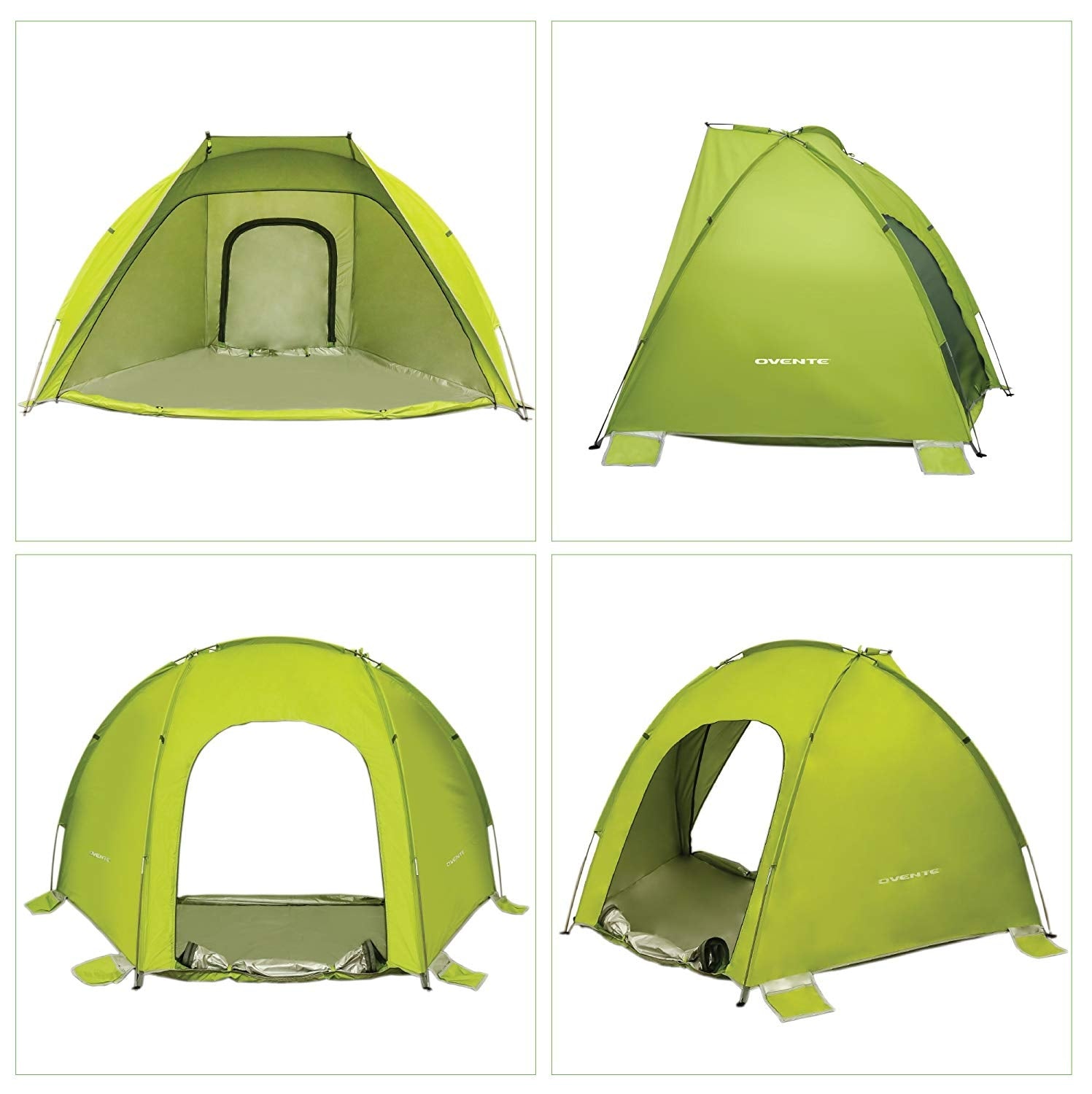 Ovente 2-Person Outdoor Dome Tent TB0174G
