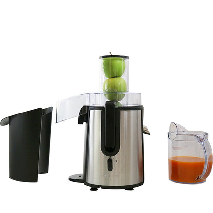 Ovente Wide Mouth Cold Press Juicer JE7607BR
