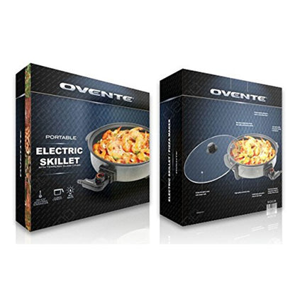 Ovente 12” Round Electric Frying Pan Skillet SK10112B