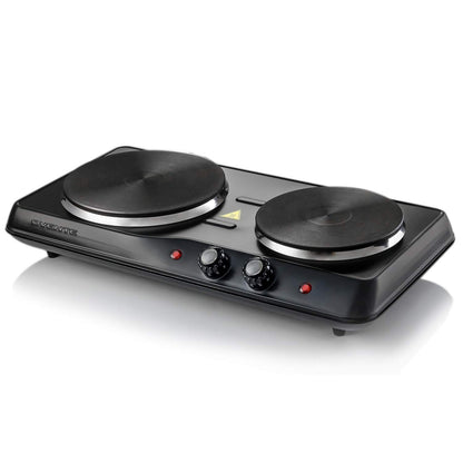 Countertop Electric Double Cast-Iron Burner 