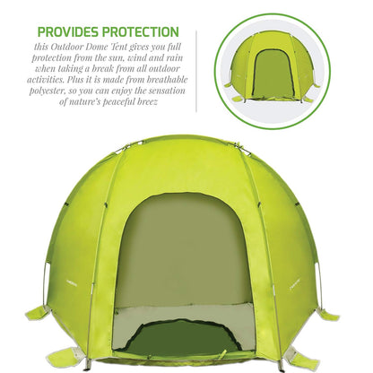 Ovente 2-Person Outdoor Dome Tent TB0174G