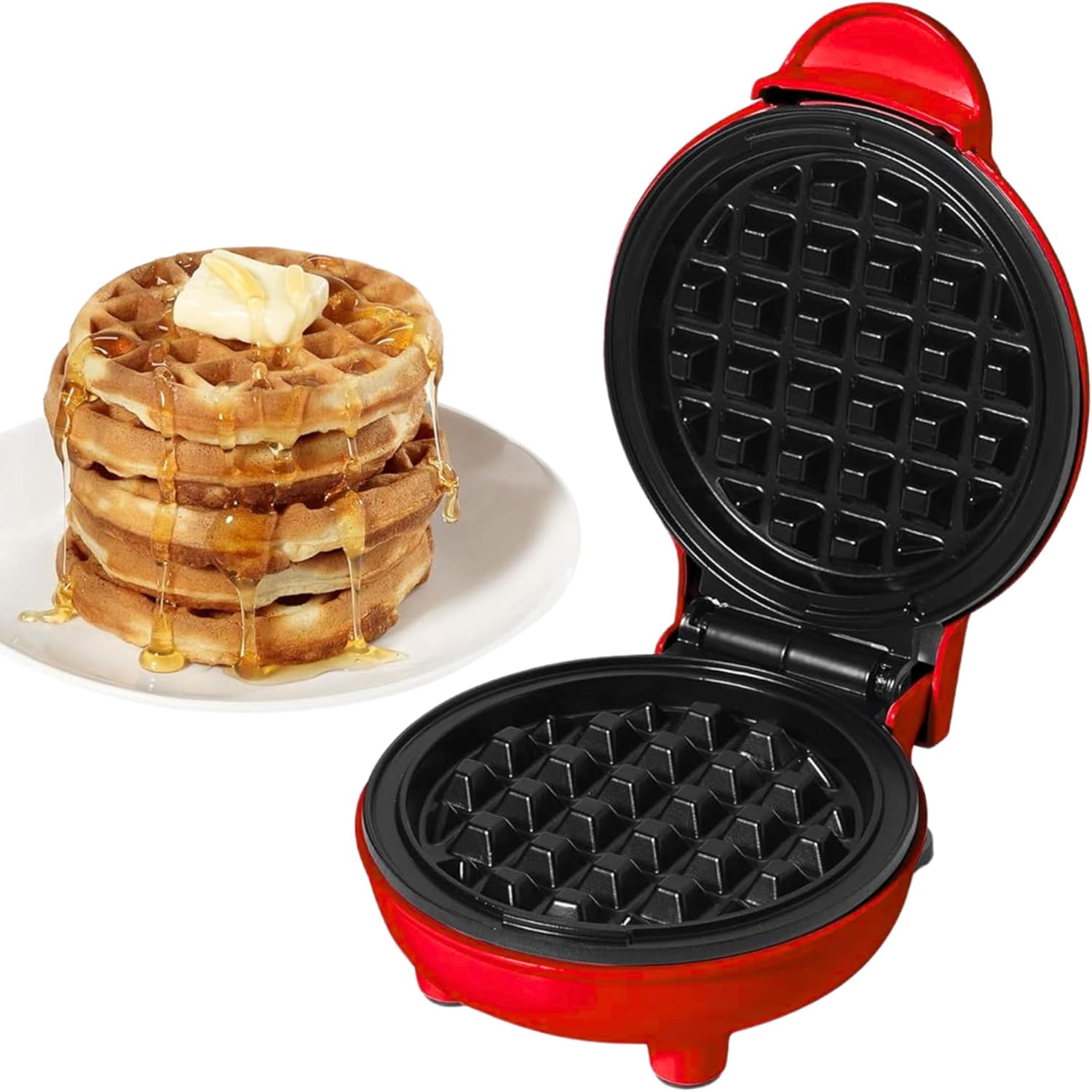 OVENTE Electric Mini Waffle Maker WM215R