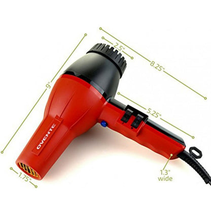 Ovente Ceramic Coated Ionic Tourmaline Hair Dryer 3600