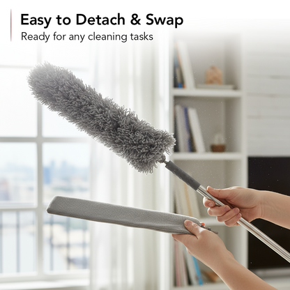 OVENTE Microfiber Duster Cleaning Set CTD1526GY