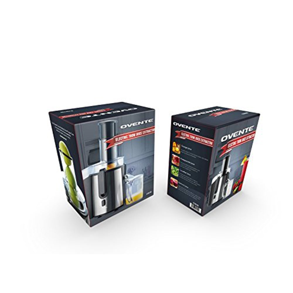 Ovente Wide Mouth Cold Press Juicer JE7607BR