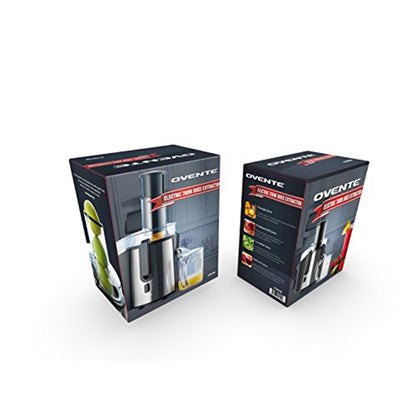 Ovente Wide Mouth Cold Press Juicer JE7607BR