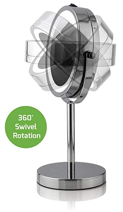 Ovente 6” Double Sided Tabletop Vanity Mirror with LED Light MLT60 Series