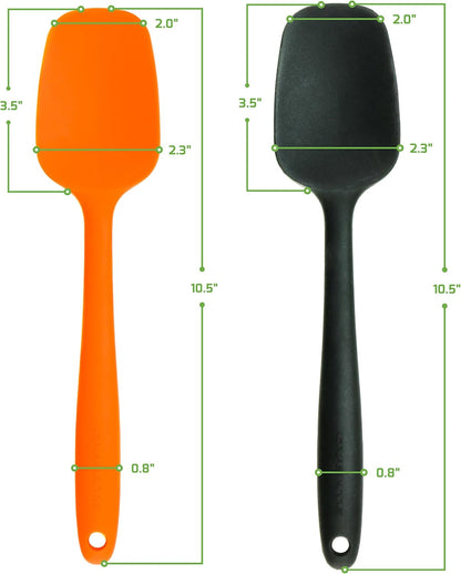 OVENTE Silicone Spatula Set of 5 SP12305LBGOPR