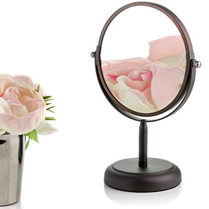 Ovente 7” Double Sided Tabletop Vanity Mirror MNLDT70ABZ