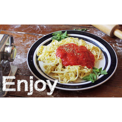 Ovente Vintage Stainless Steel Pasta Maker PA518 Series