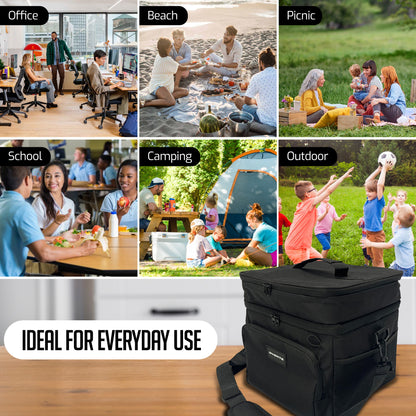 OVENTE Insulated Cooler Bag CCBI024B