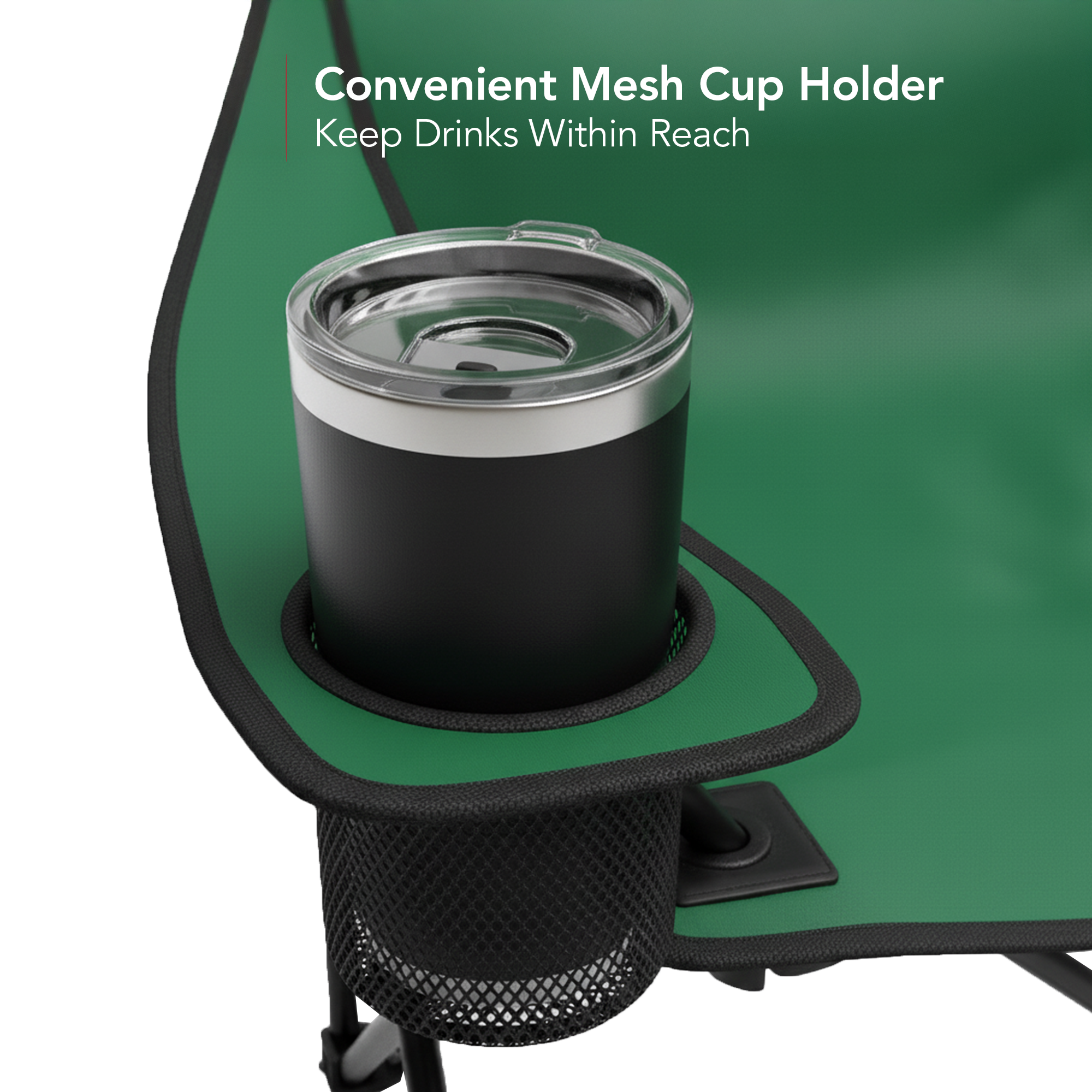 Ovente Foldable Camping Chair CHR001G