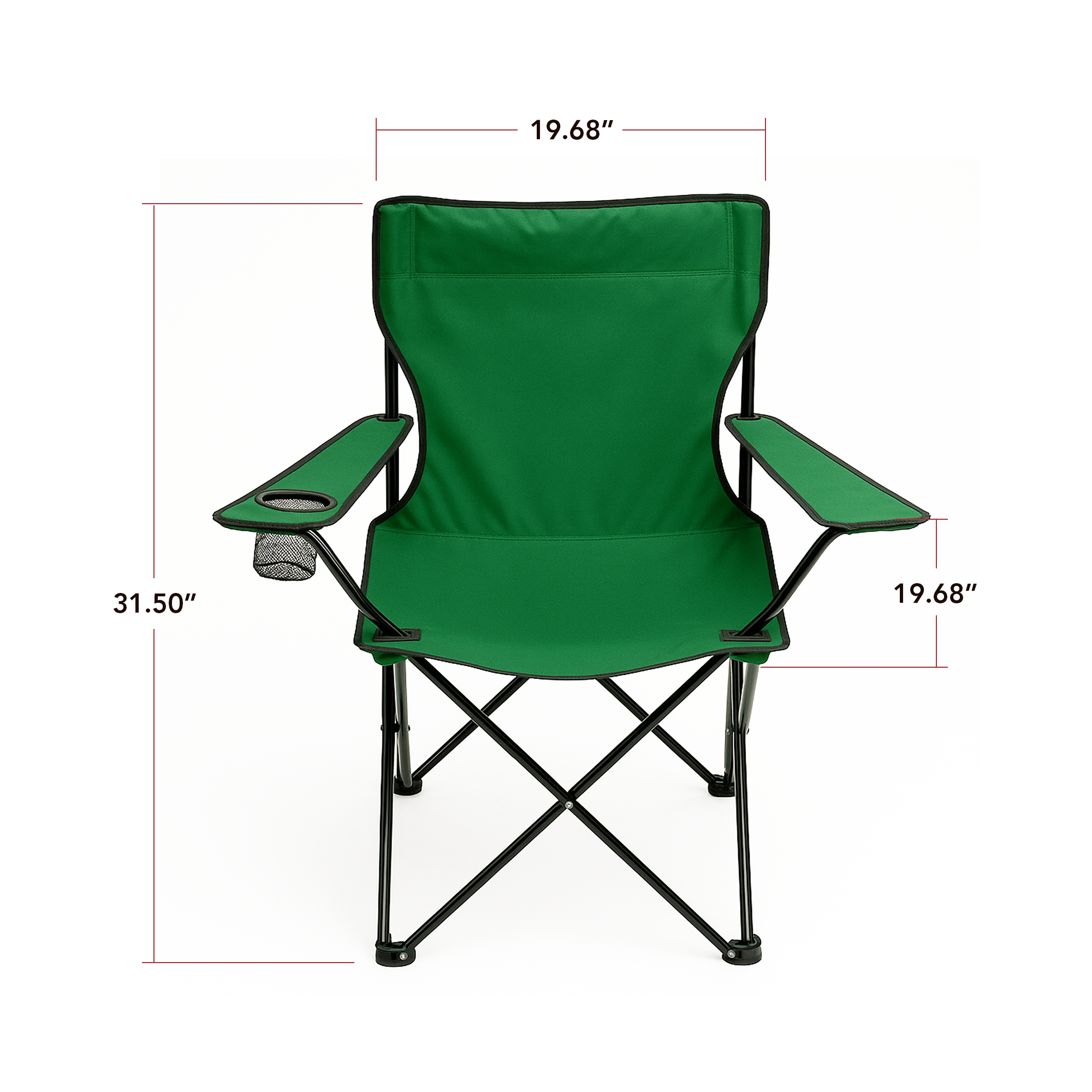 Ovente Foldable Camping Chair CHR001G