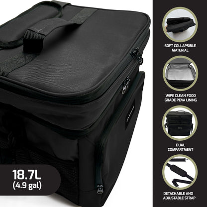 OVENTE Insulated Cooler Bag CCBI024B