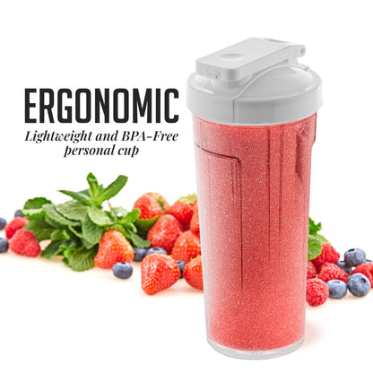 Ovente Tritan 13.5oz Travel Jar ACPBLH7001C