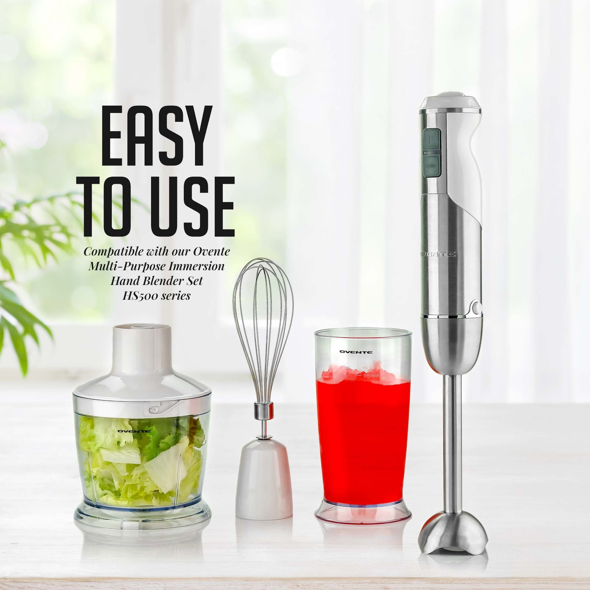 Ovente Stainless Shaft Attachment ACPHS7020W