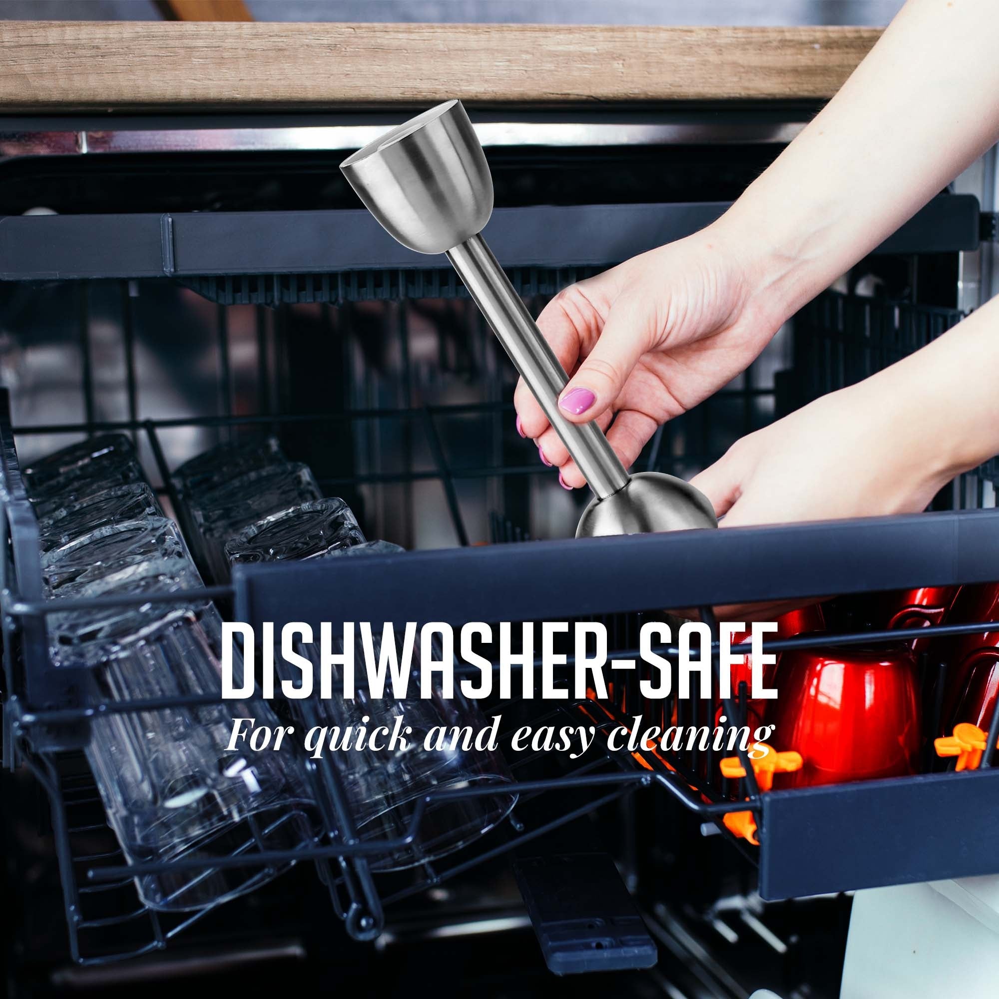 Ovente Stainless Shaft Attachment ACPHS7020W