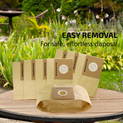 Ovente Premium Replacement Dust Bag Filters (Pack of 8) ACPST16708
