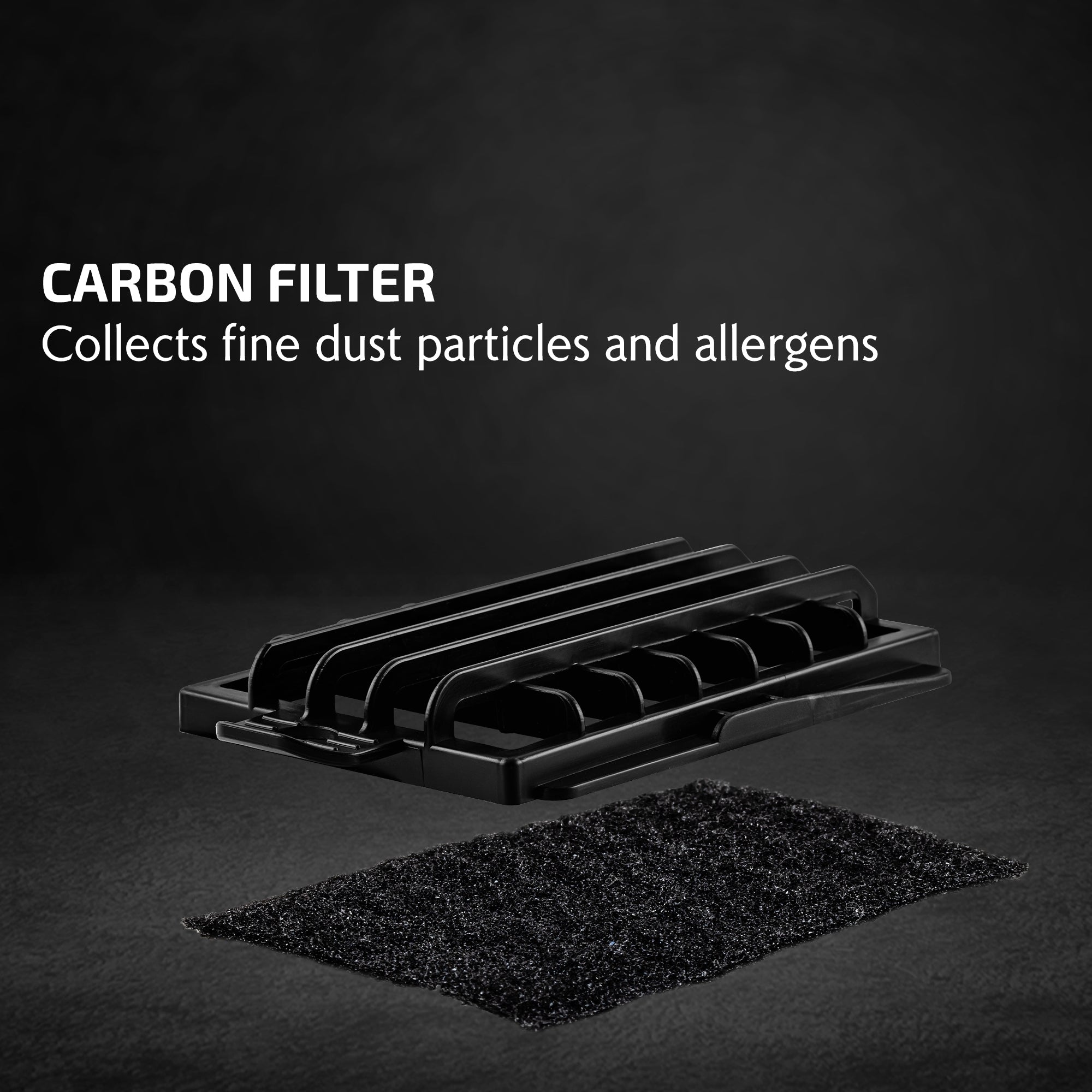 Ovente Motor Foam Filter Replacement Set For Electric Canister Vacuums ACPST16713