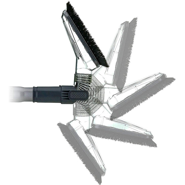 Ovente Universal Multi-Angle Brush Attachment for Canister Vacuums ACPST2675