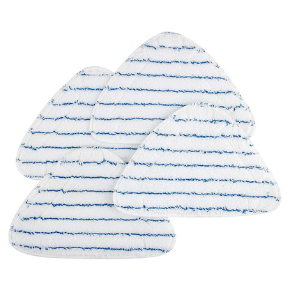 Ovente 4-Pack High-Density Microfiber Replacement Pads For Electric Steam Mops ACPST4054
