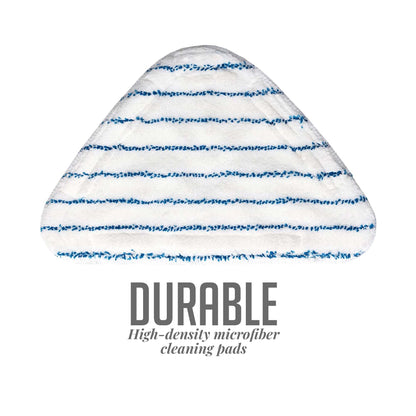 Ovente 4-Pack High-Density Microfiber Replacement Pads For Electric Steam Mops ACPST4054