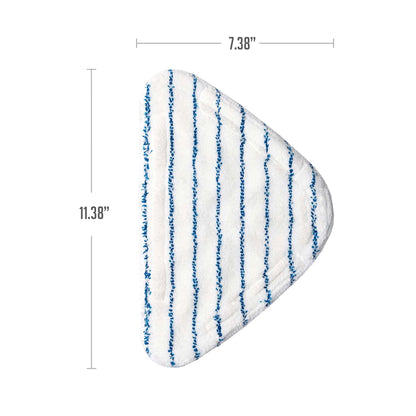 Ovente 4-Pack High-Density Microfiber Replacement Pads For Electric Steam Mops ACPST4054