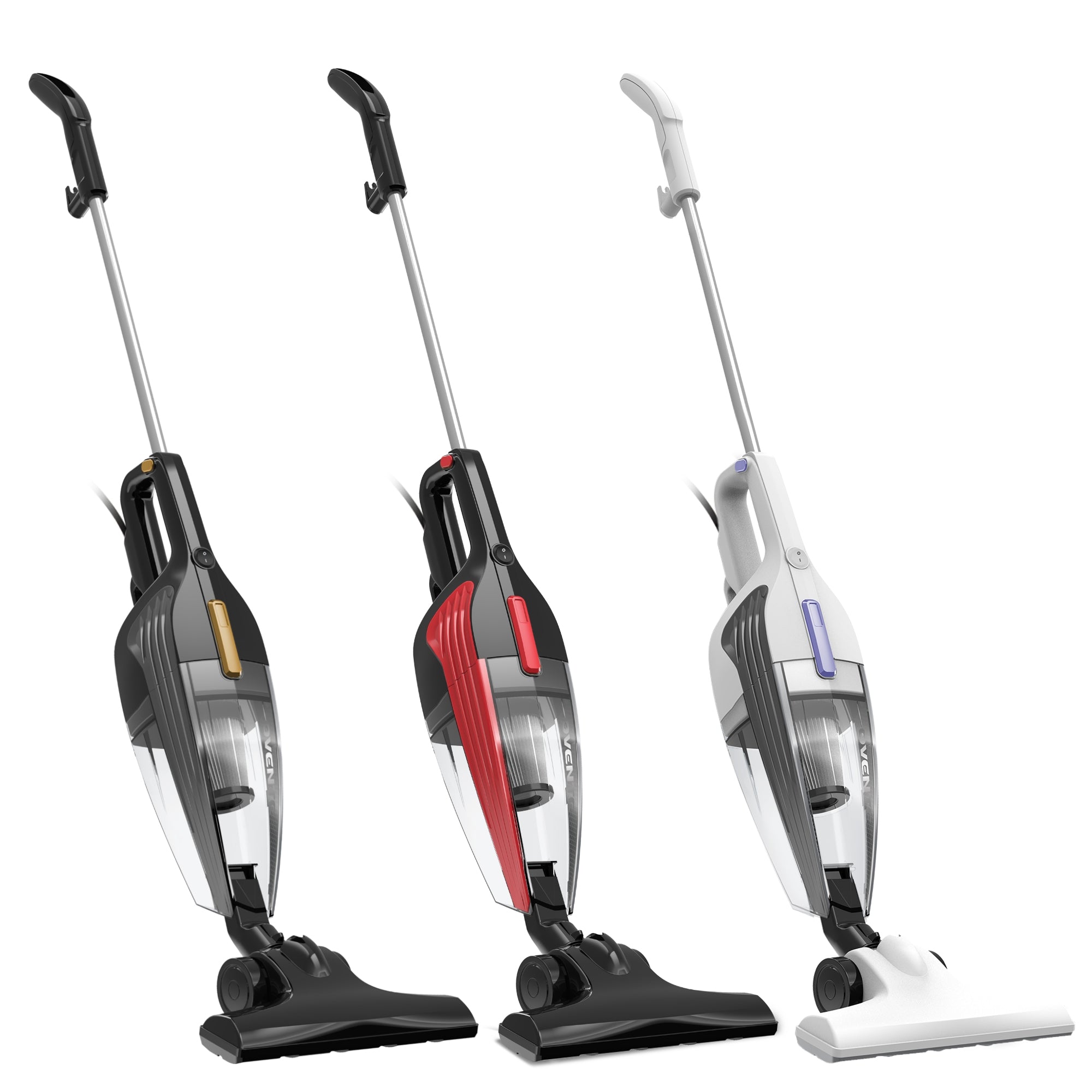 Ovente 3-in-1 Bagless Stick Vacuum Cleaner ST101 Series