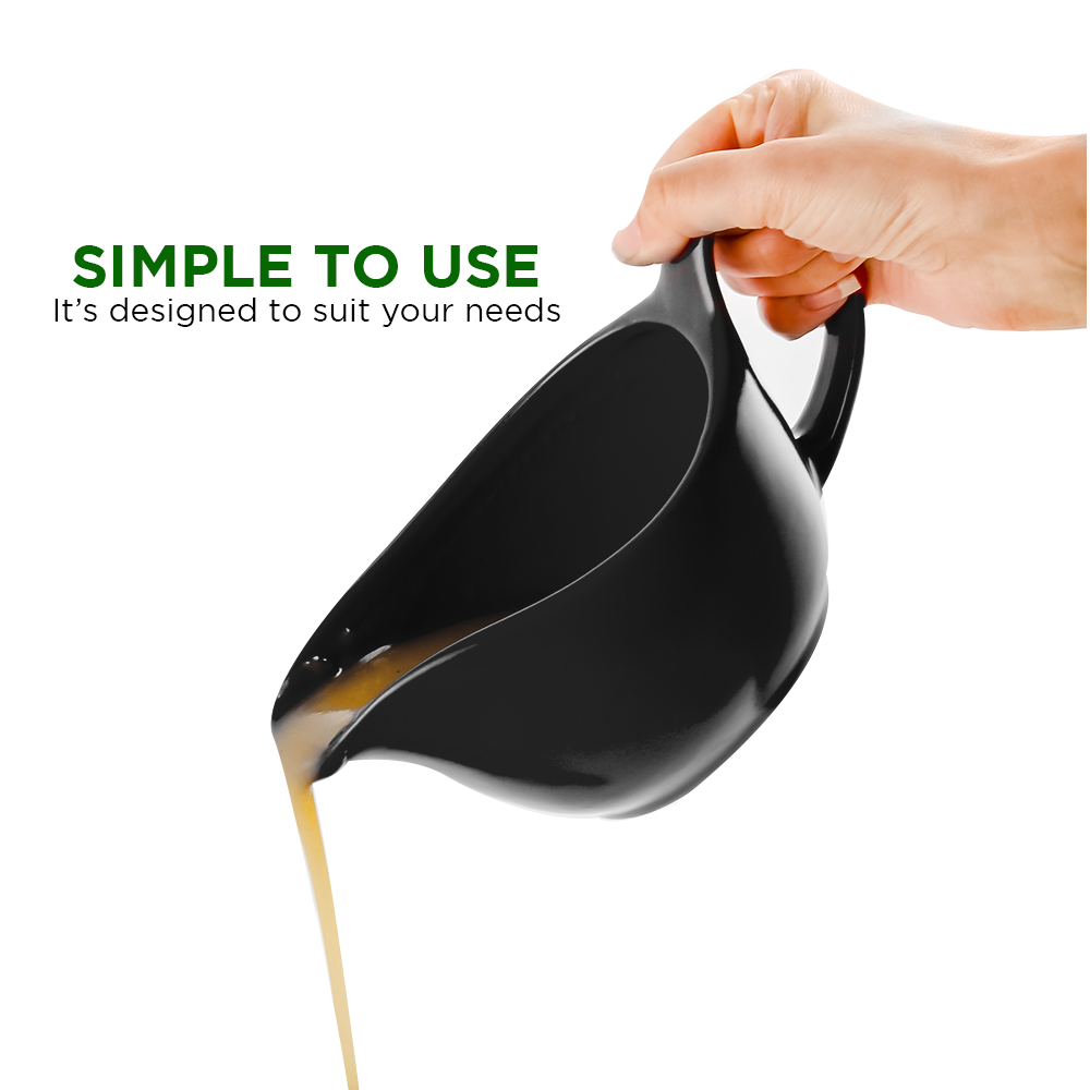 Ovente Electric Gravy Boat Warmer & 16oz Ceramic Bowl FW177833B