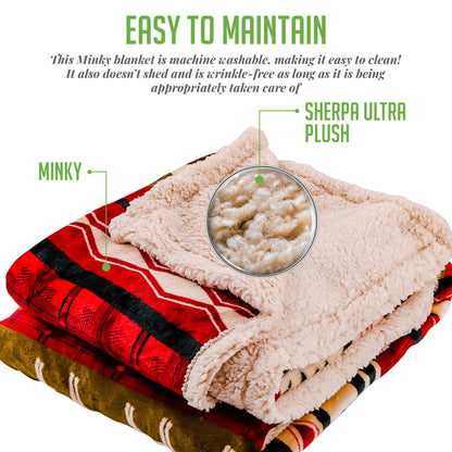 Ovente Ultra Plush Throw Blanket BLN4688