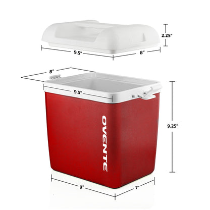 Ovente 6 Qt Ice Chest Cooler Box CP1560R