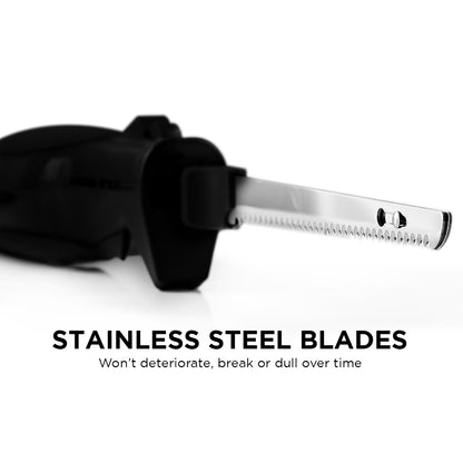 Ovente 110W Electric Kitchen Knife EK4510BB