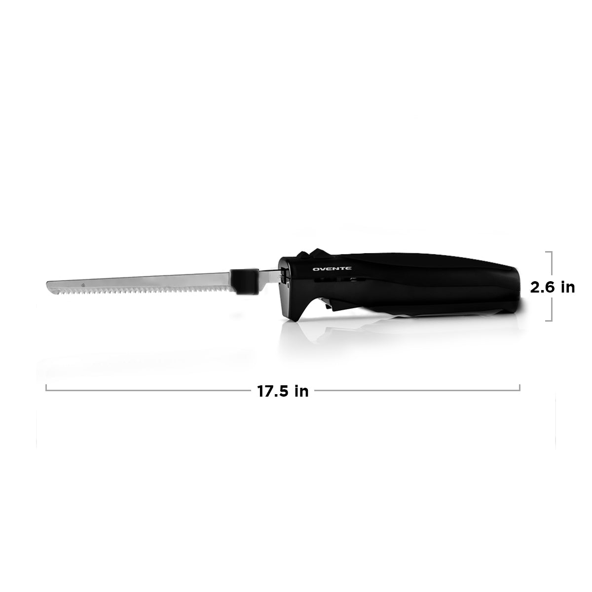 Ovente 110W Electric Kitchen Knife EK4510BB