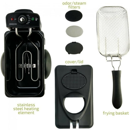 Ovente Stainless Steel Deep Fryer 2 Liters 
