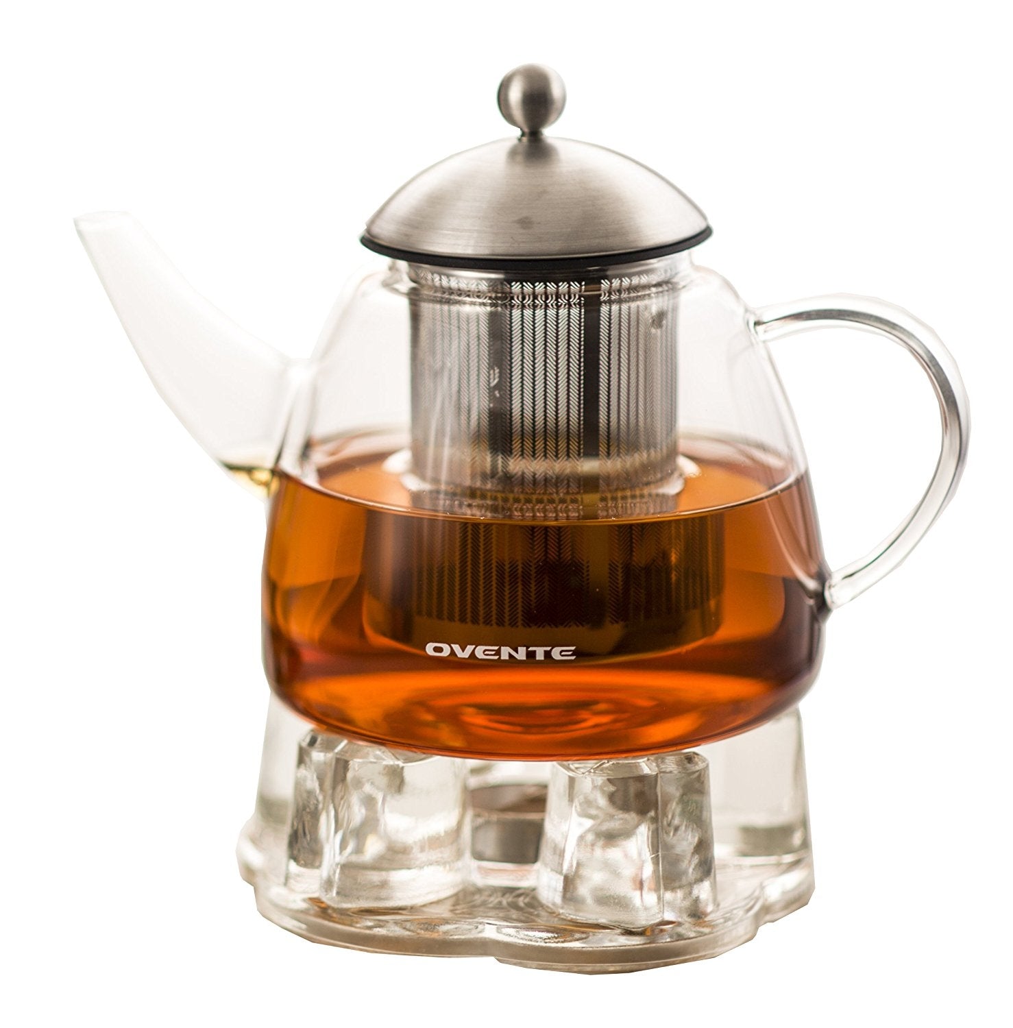 Ovente Glass Teapot, 44 oz