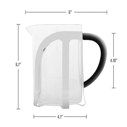 Ovente 20-34oz Glass Teapot FGC Series