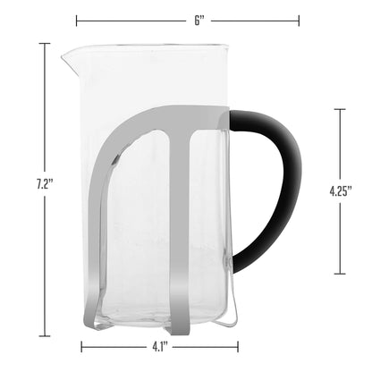 Ovente 20-34oz Glass Teapot FGC Series