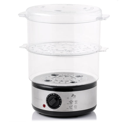 Ovente Two-Tier Electric Food Steamer FS62S