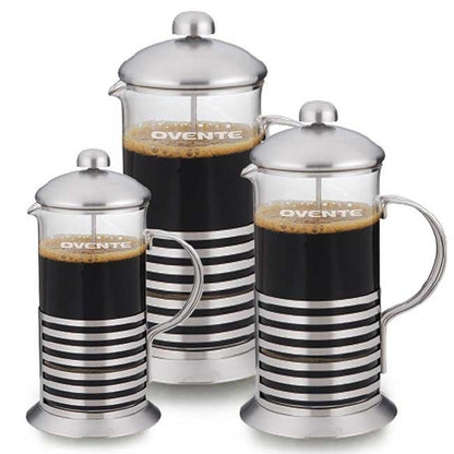 Ovente French Press Coffee 12-20-34 oz