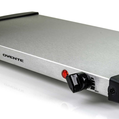 Ovente Stainless Steel Electric Warming Tray