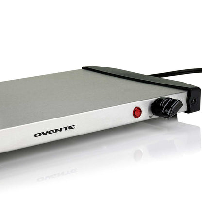 Ovente Stainless Steel Electric Warming Tray