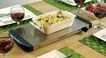 Ovente Stainless Steel Electric Warming Tray