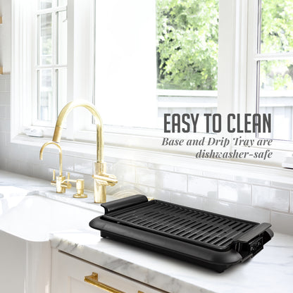 Ovente Electric Indoor Grill GD1510NLB