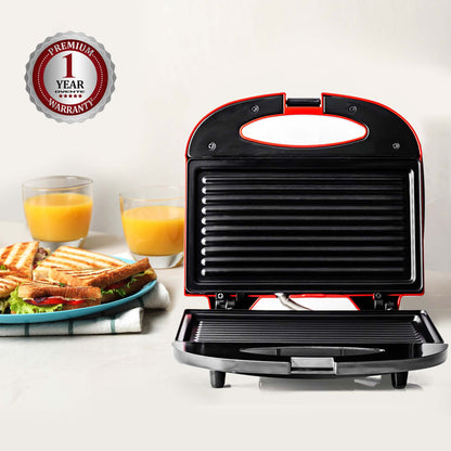 Ovente Electric Panini Press Grill GP0110R