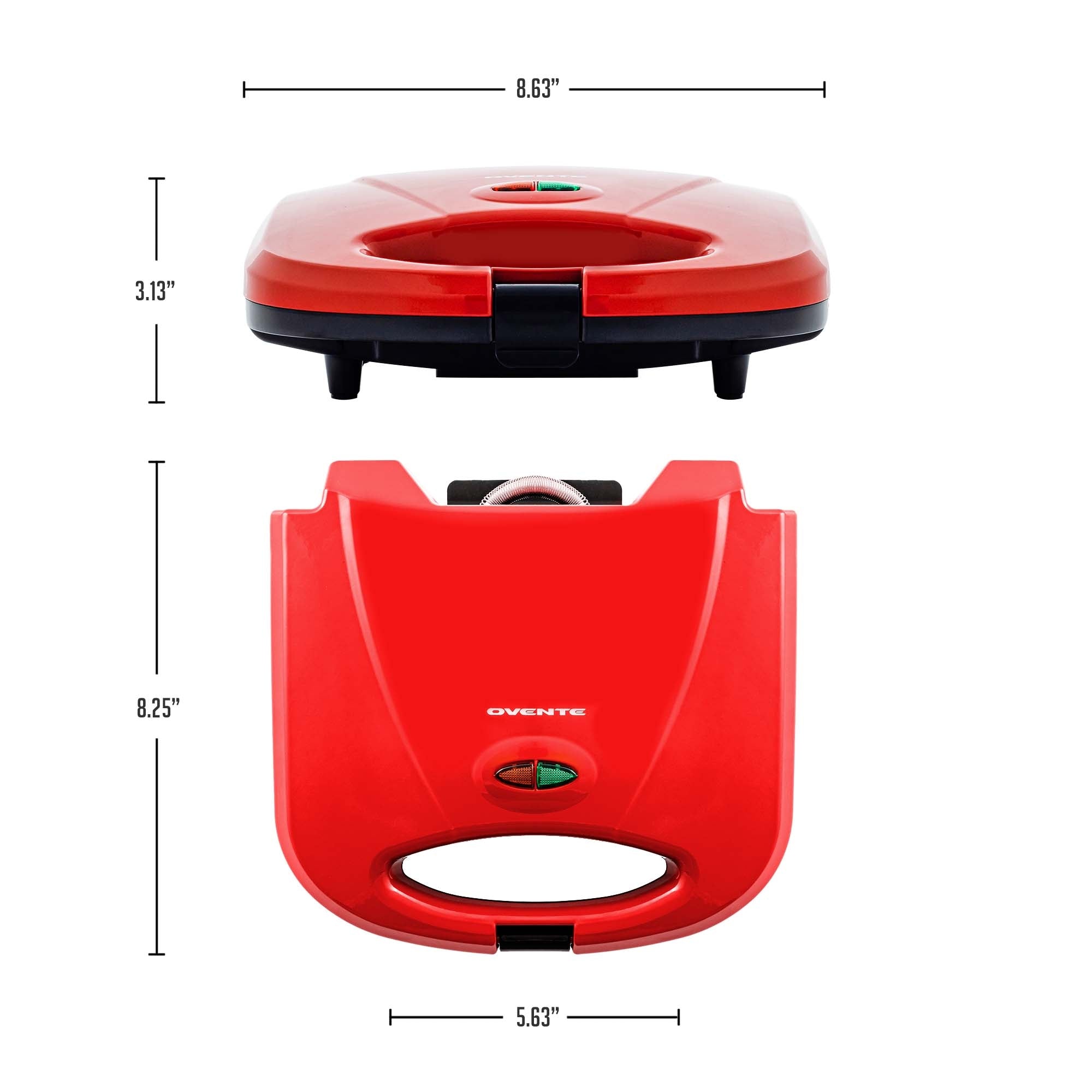 Ovente Electric Panini Press Grill GP0110R