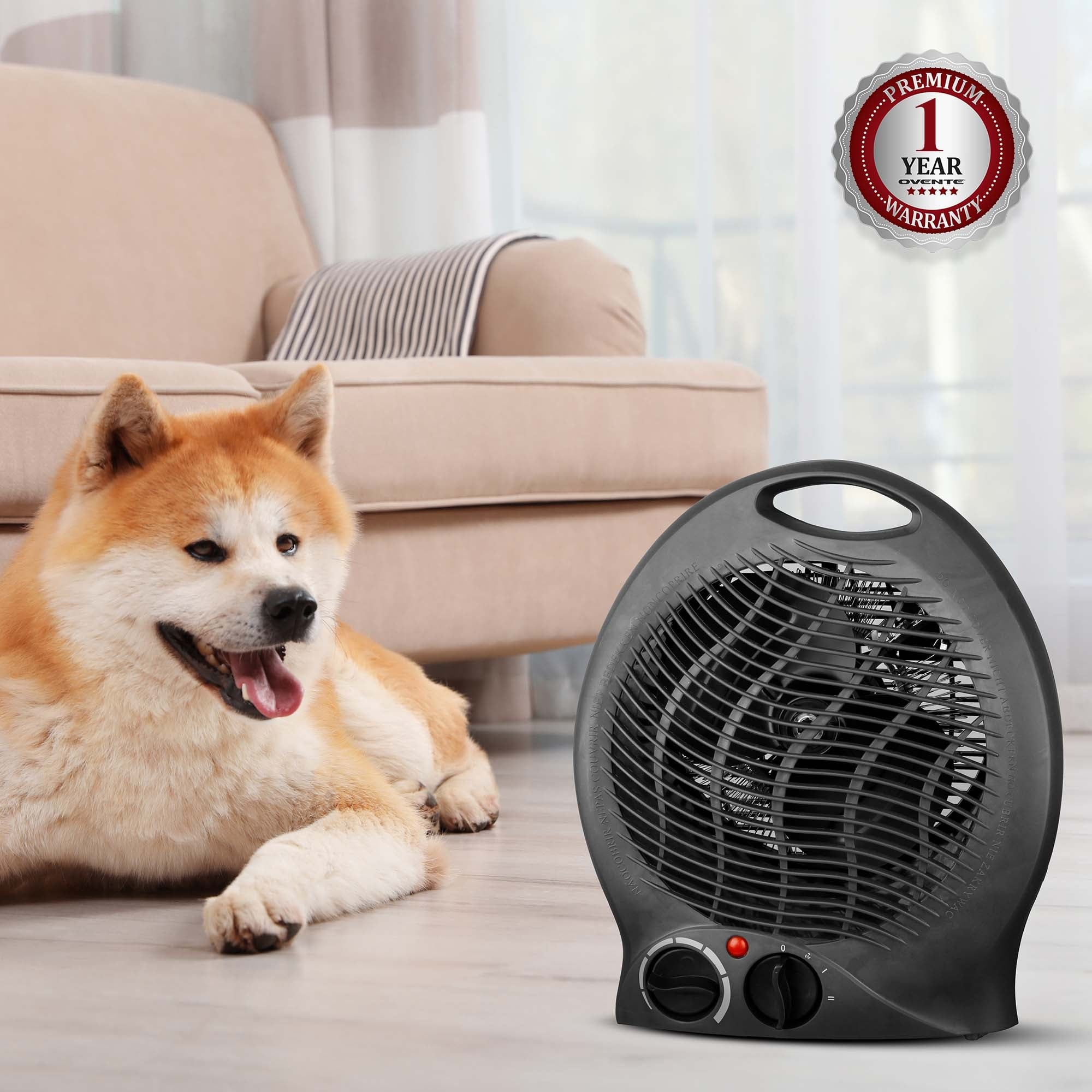 Ovente Portable Electric Heater HE24B