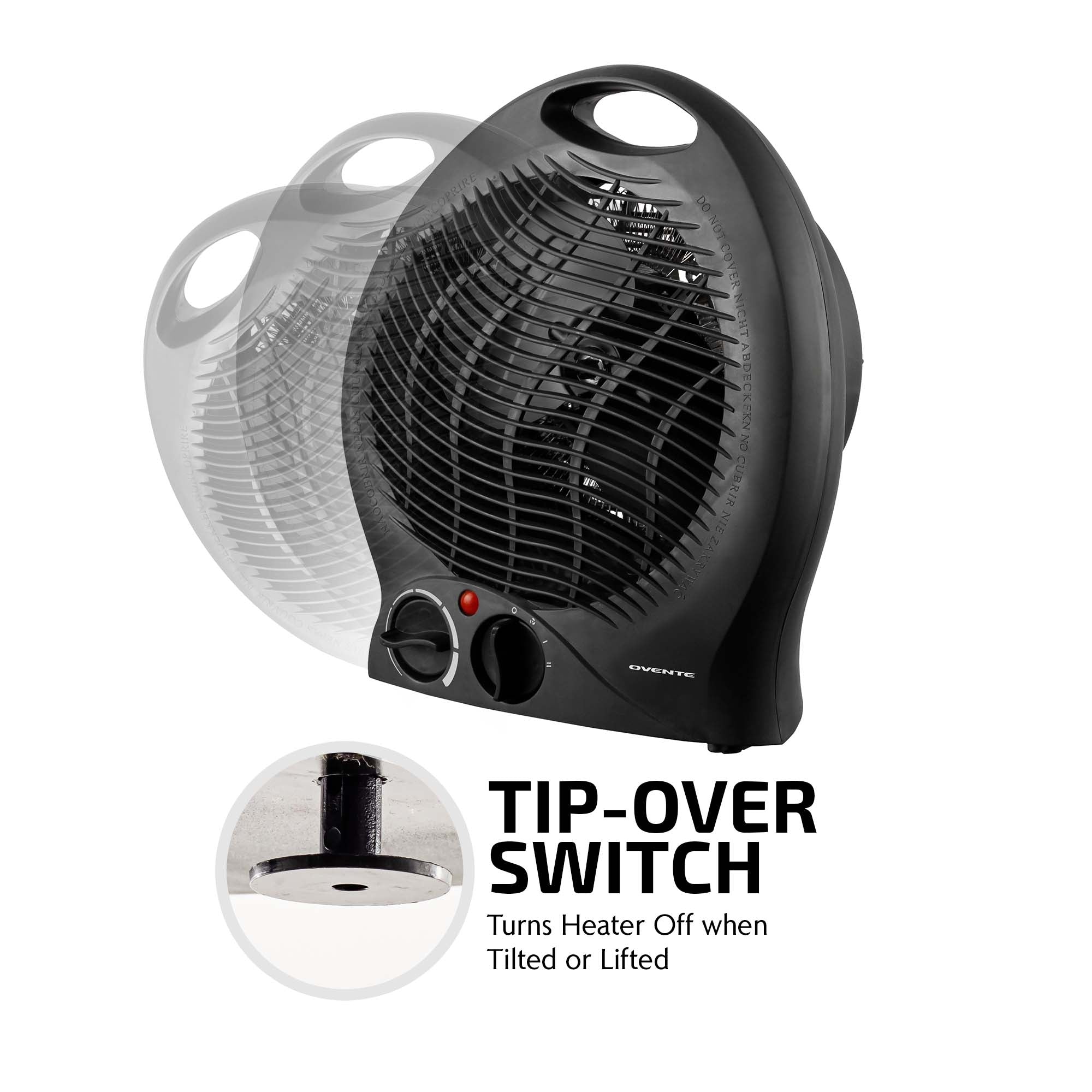 Ovente Portable Electric Heater HE24B