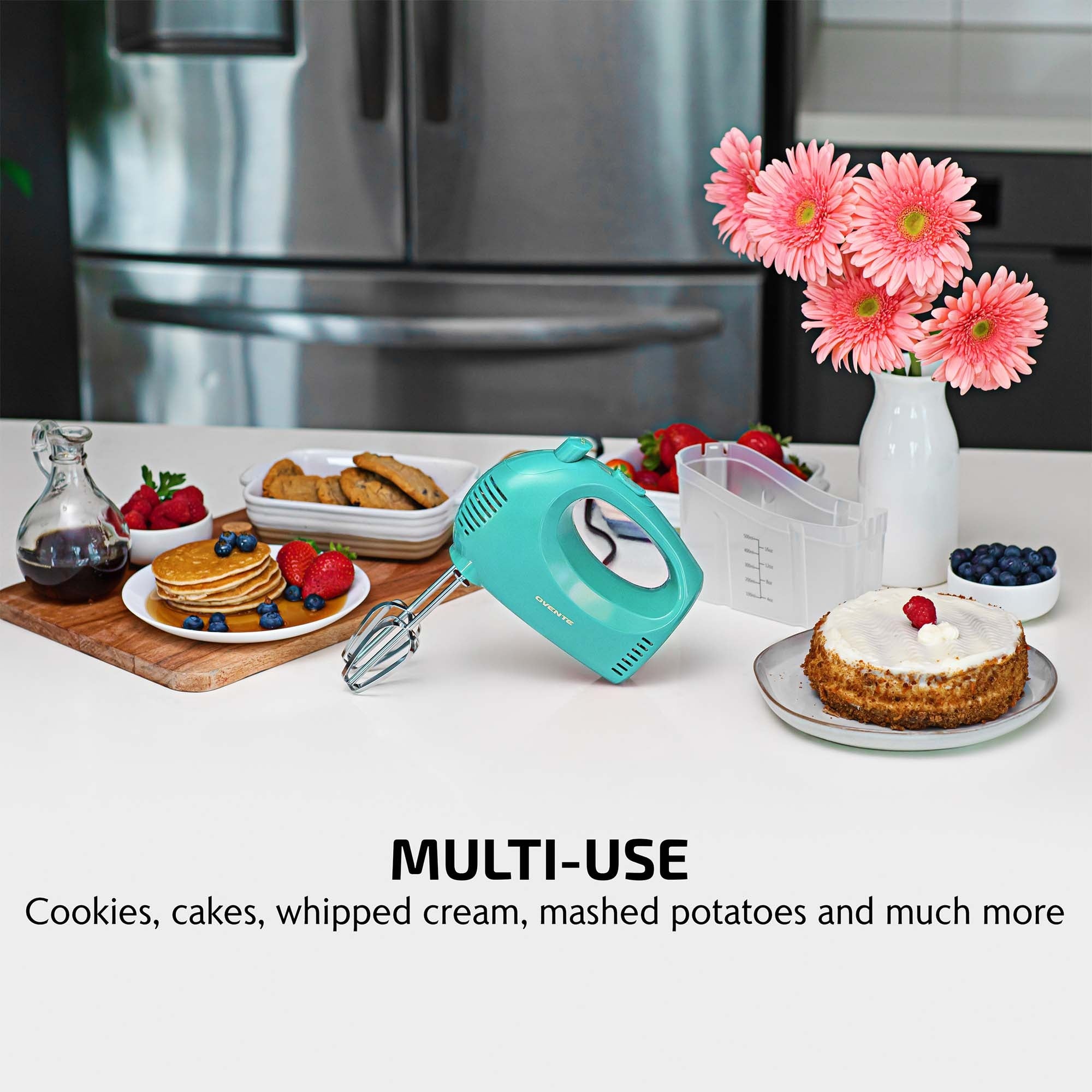 Ovente Ultra Power 5-Speed Hand Mixer HM151T